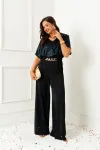 Комбинезон Beautiful & Free 6391 чёрный/бархатный