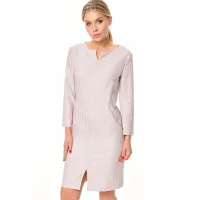 Платье Talia Fashion 410 геометрический  мелкий принт в светлых оттенках