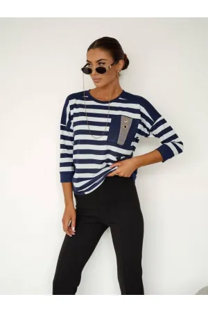 Блузка Nika.pl 0203102 Emi-31 Синий