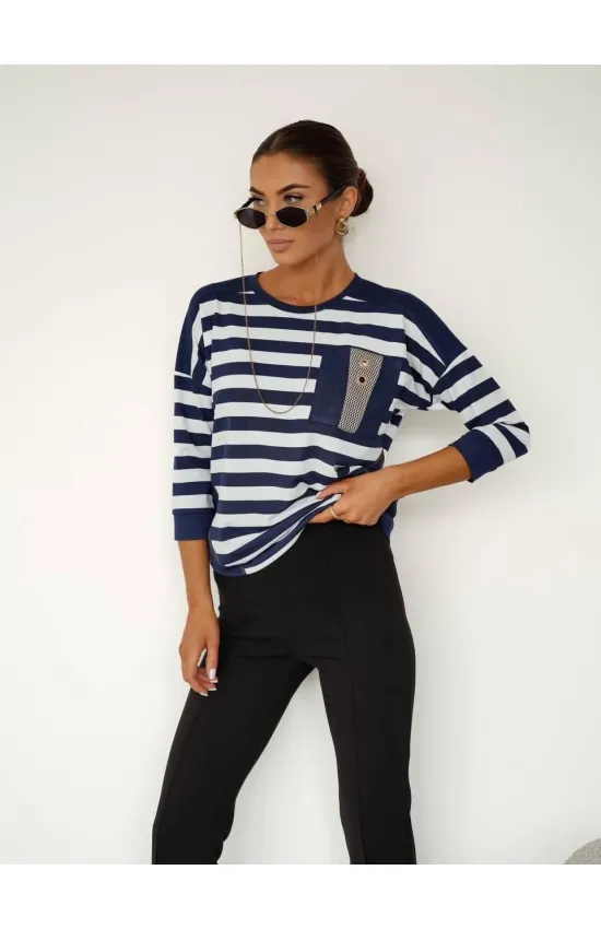 Блузка Nika.pl 0203102 Emi-31 Синий