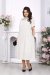 Платье Ninele 7536 Молочный