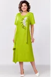 Платье Mira Fashion 5555-2 зелень