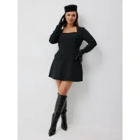 Платье Condra Deluxe 2431 черный-белый