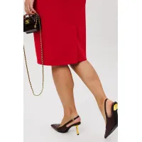 Платье Галеан Cтиль 998 красный