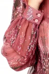 Блузка Abbi 4023 розовый пайетки