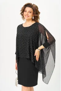 Платье Michel Chic 2203 чёрный, горох