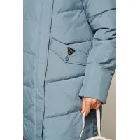 Пальто Beautiful & Free 8020 дымчато-синий