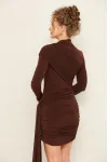 Платье Pur Pur 11-433 Коричневый Платье Pur Pur 11-433 Коричневый