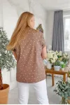 Блузка Rumoda 2219 кр коричневый Блузка Rumoda 2219 кр коричневый
