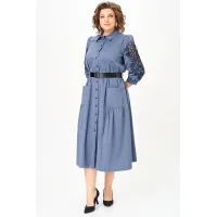 Платье Rishelie 996-2 голубой