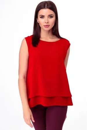 Блузка Anelli 809 красный