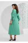Платье Mira Fashion 5552-2 бирюза