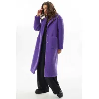 Пальто Mislana 854-1 фиолетовый