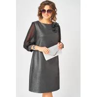Платье Eva Grant 7310D графит