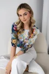 Блузка Nika.pl 010127 Aga-1 Желтый цветок