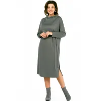 Платье Ольга Стиль С976 серо-зеленый Платье Ольга Стиль С976 серо-зеленый
