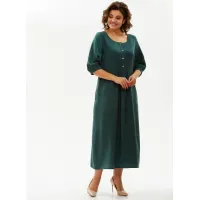 Платье Your Size 2258/170 Изумрудный