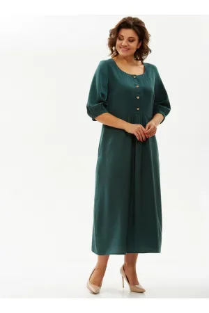 Платье Your Size 2258/170 Изумрудный