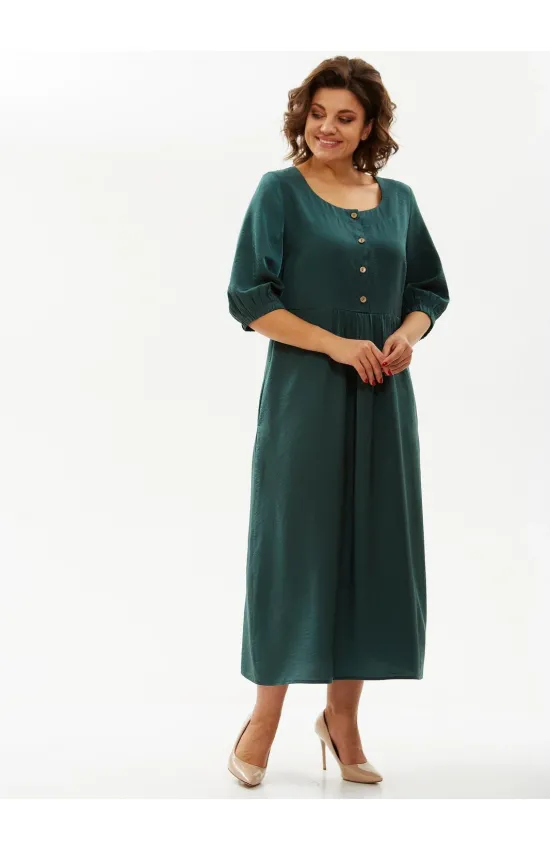 Платье Your Size 2258/170 Изумрудный
