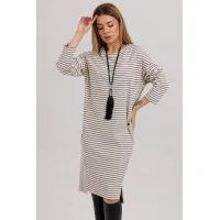 Платье Faufilure С1816 полоска