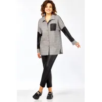 Блузка Matini 4.1545 Клетка+черный