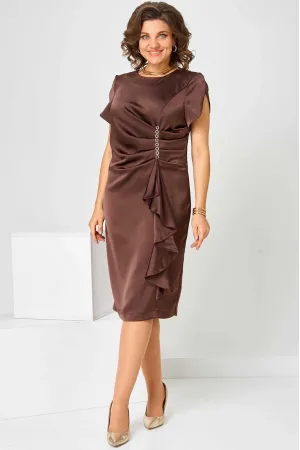 Платье Асолия 2714 коричневый