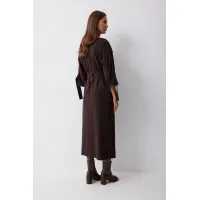 Платье Люше 4212 коричневый