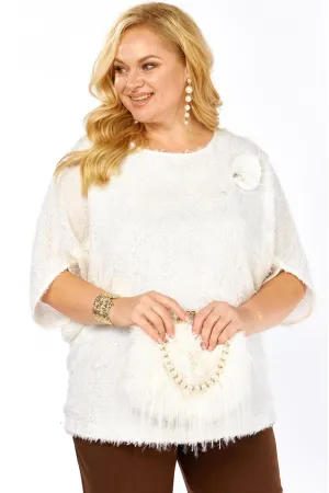 Блузка Элль-Стиль 2423а молоко