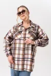 Блузка Algranda 4067 Розовый,Молочный,Шоколад