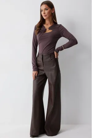 Кофта Люше 4232 баклажан