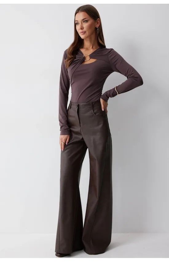 Кофта Люше 4232 баклажан