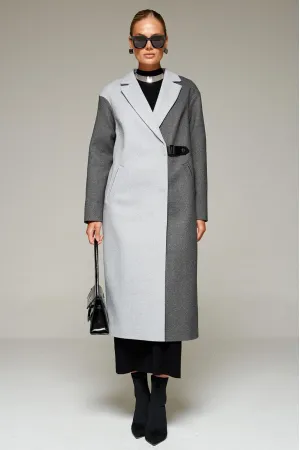 Пальто Beautiful & Free 7014 графитово-серый