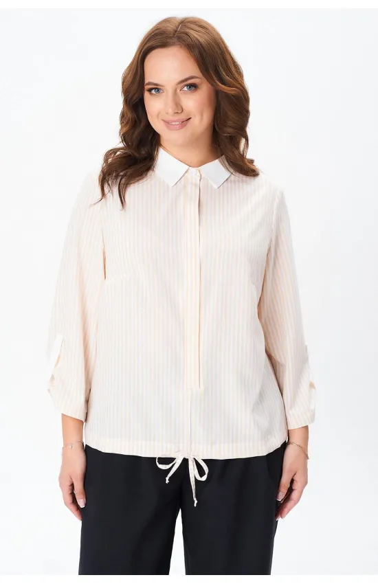 Блузка Modema 770-2 желтая полоска