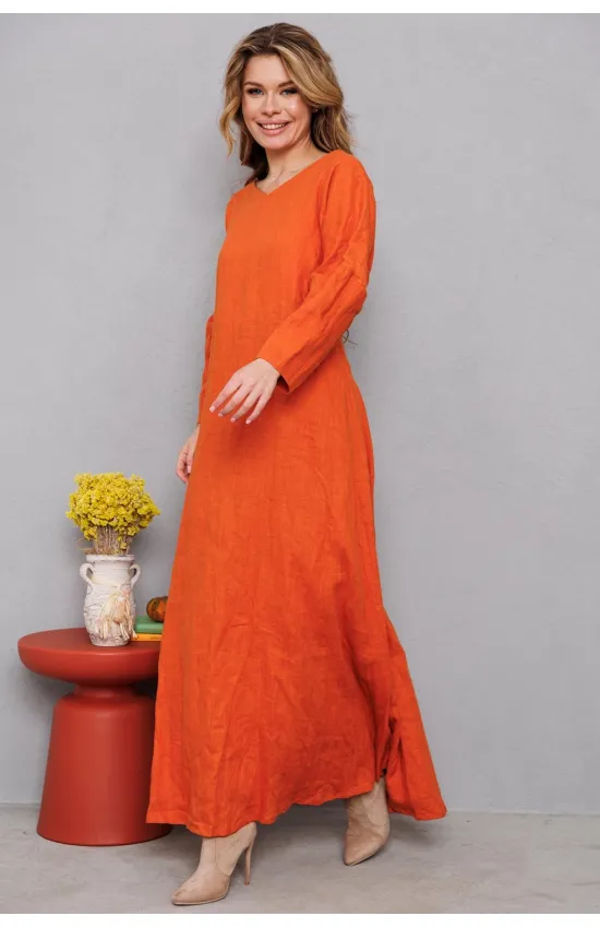 Платье Амулет 9908 апельсин 170