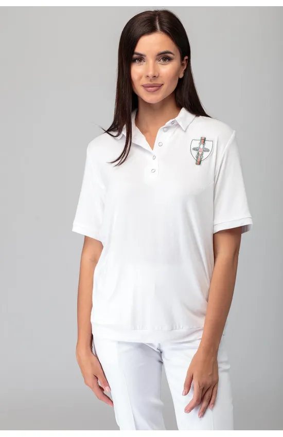 Блузка Anelli 819 белый