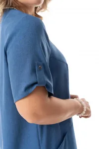 Платье Algranda 4156-с джинс