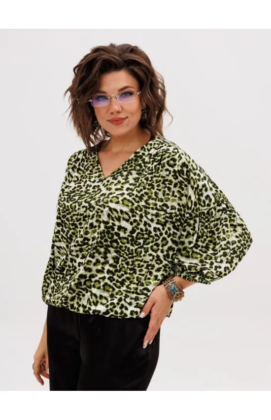Блузка Anelli 1676.1 Зов джунглей Блузка Anelli 1676.1 Зов джунглей