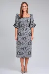 Платье Angelina & Company 944 серый