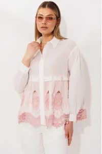 Блузка Мода-Юрс 26-2979 молочный_розовый
