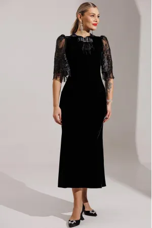 Платье Мода-Юрс 25-2884 черный