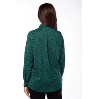 Блузка Lucky Fox 20304 камешки: зеленый
