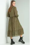Платье Rishelie 874 хаки new