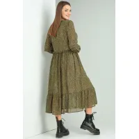 Платье Rishelie 874 хаки new