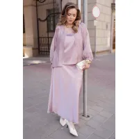 Блузка Vittoria Queen 27233бл/3 пыльно-розовый