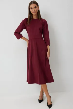 Платье Kaloris 2245 бордо