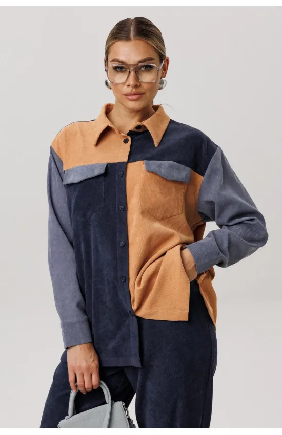 Рубашки Anelli 1748 Глубина ночи