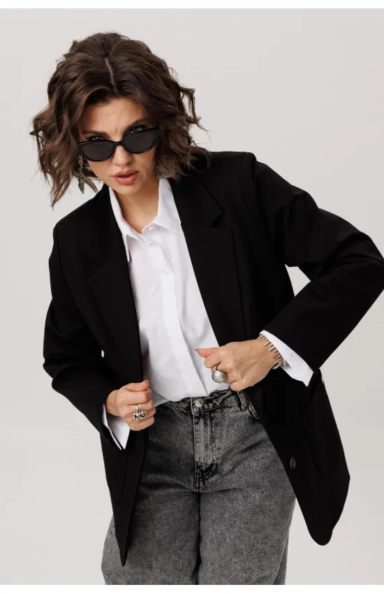 Пиджак Anelli 1524.1 Черный тюльпан