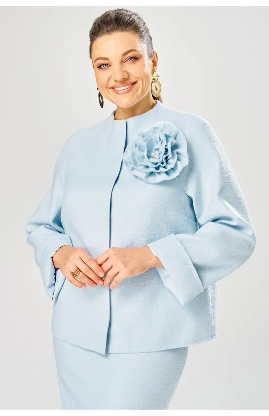 Пиджак Bonna Image 1032-2 голубой