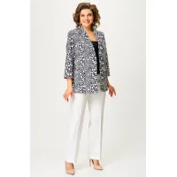 Пиджак Белэльстиль 412-303 черно-белый