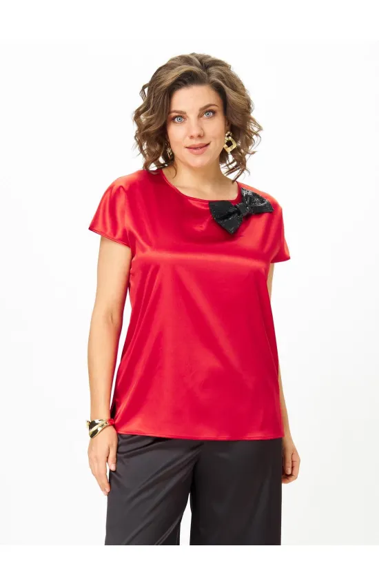 Блузка Andina City 5044 красный